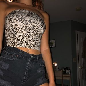 3 for $15☀️ Cheetah Leopard Print Tube Top